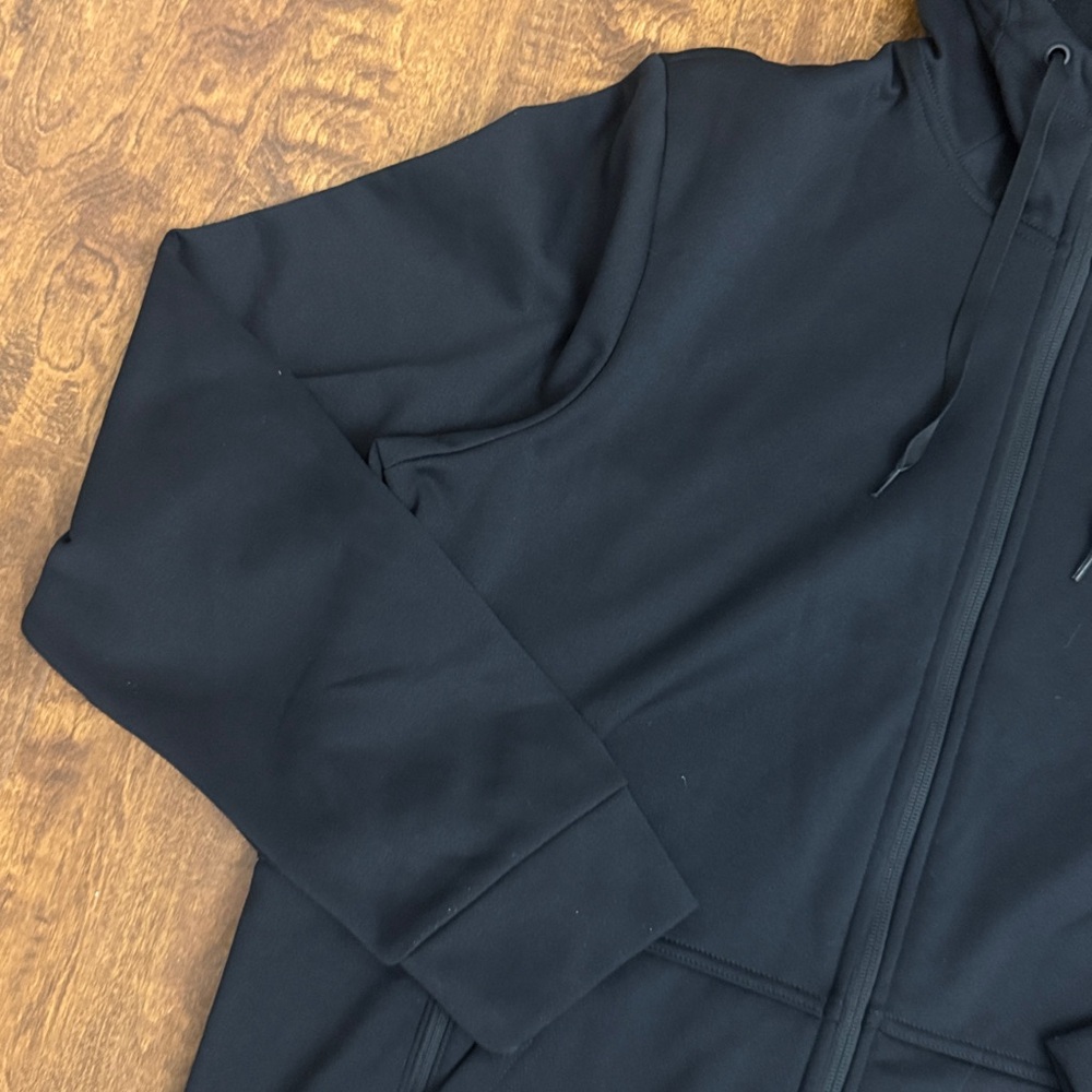 Nike Black Therma-Fit Performance Jacket with a hood Size XXL - Picture 5 of 17